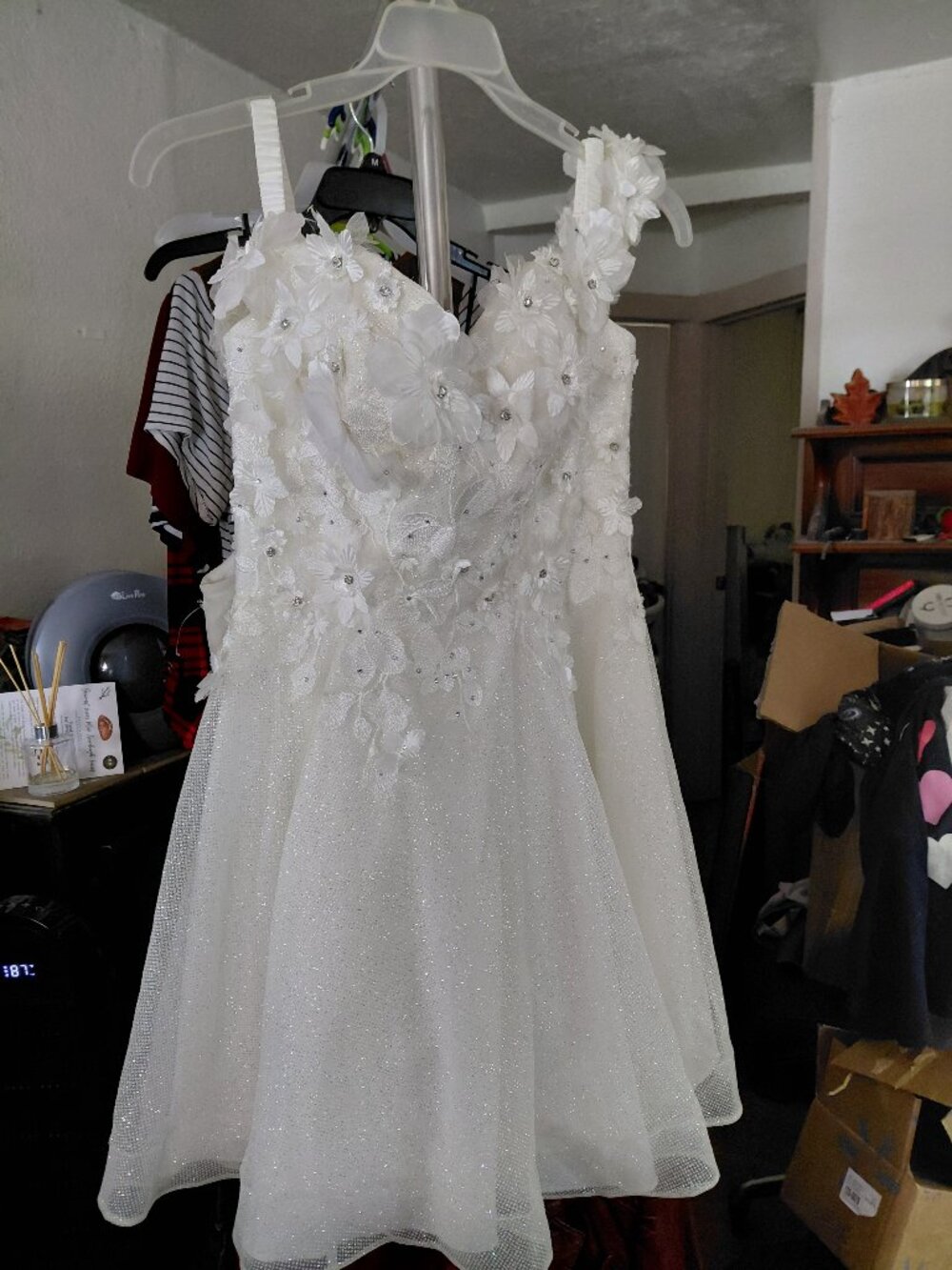 Coya White Babydoll Dress